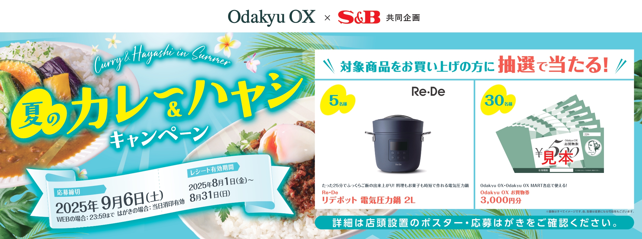 8月エスビーキャンペーン