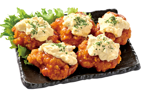 鶏もも唐揚げの南蛮タルタルソース