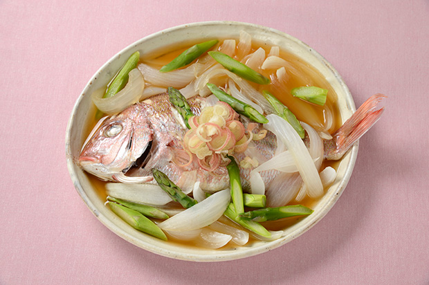 ち鯛のだし旨蒸し