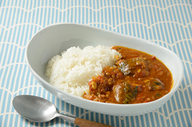 生姜たっぷりさば缶カレー
