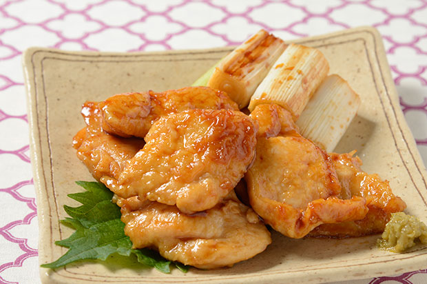 鶏ムネ肉のくわ焼き